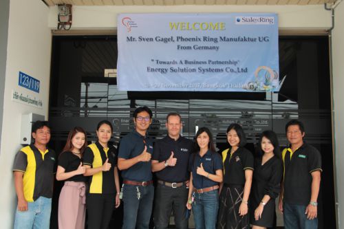 Sialex Ring Visit & Training Thailand กิจกรรมต้อนรับผู้บริหารจากเยอรมัน